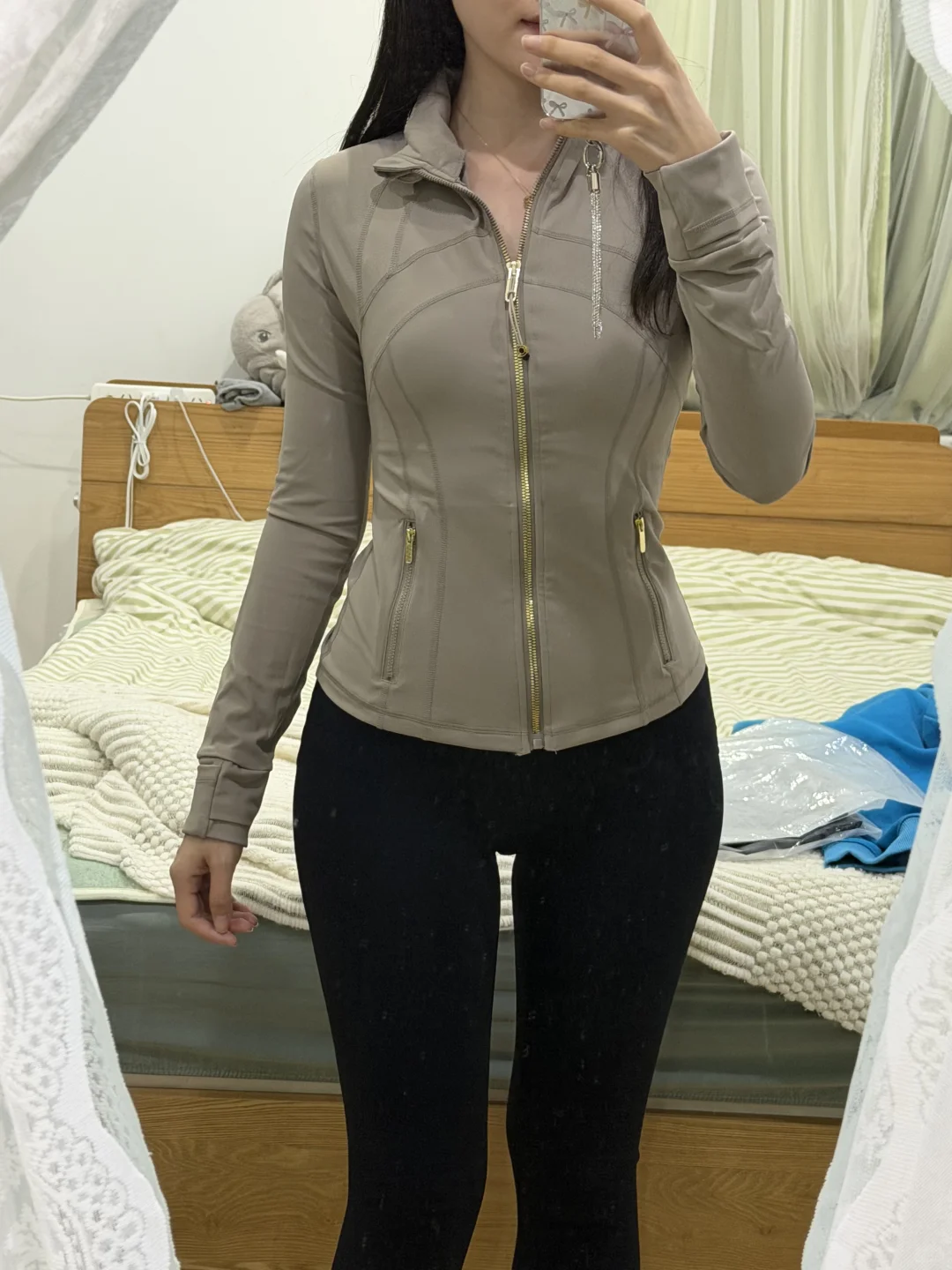 巨显瘦的瑜伽服，110也不在话下了😂