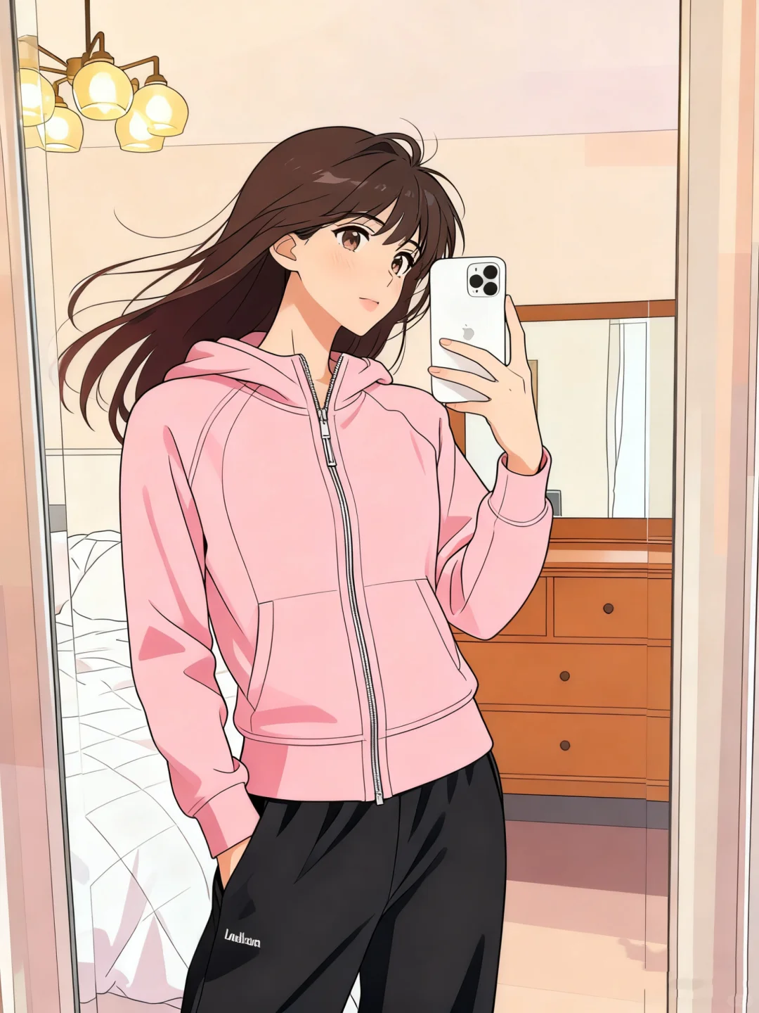 下辈子许愿当一个肩宽胸大腰细屁股翘白女
