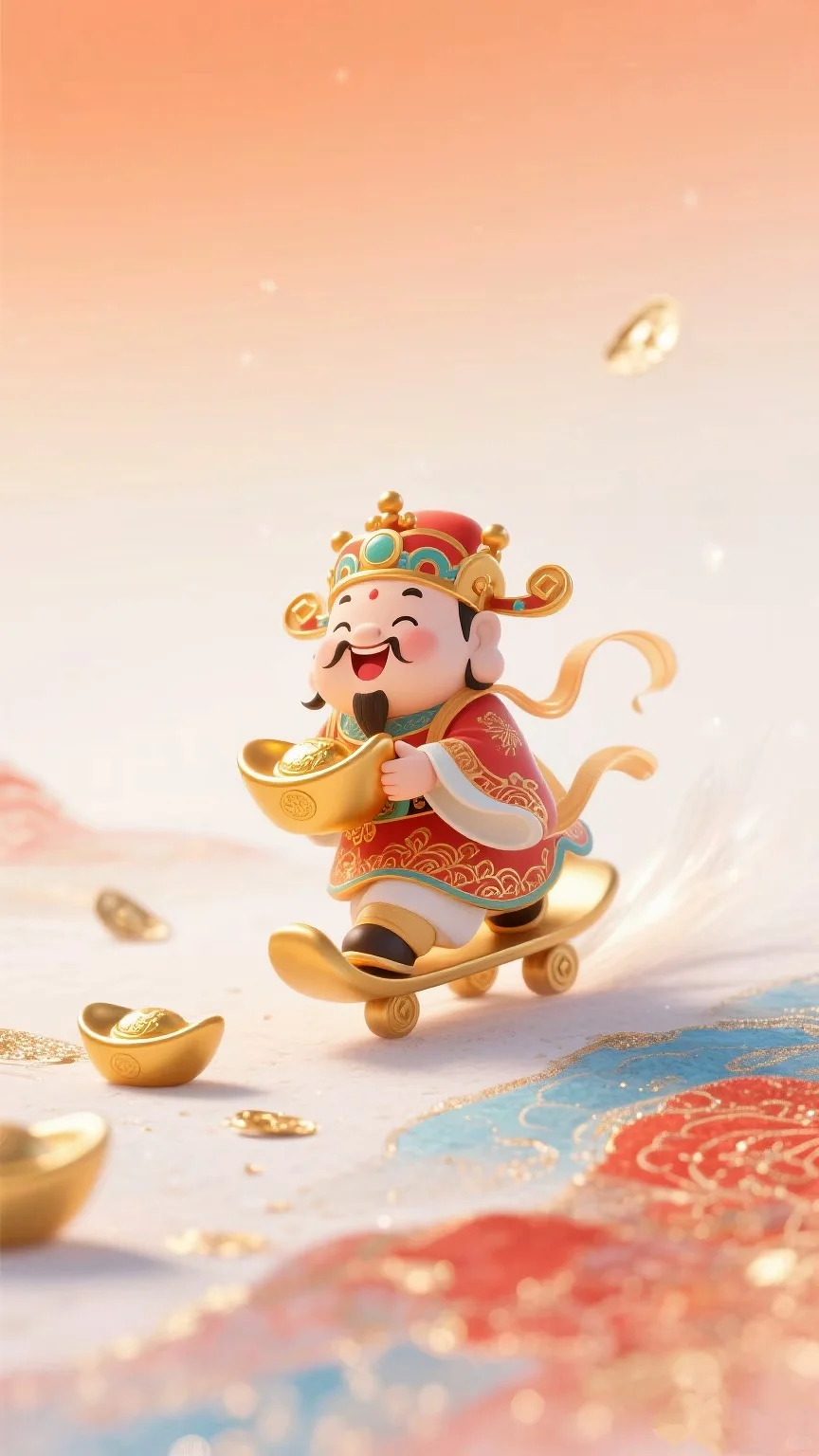 淡白橙光铺满框(壁纸分享)