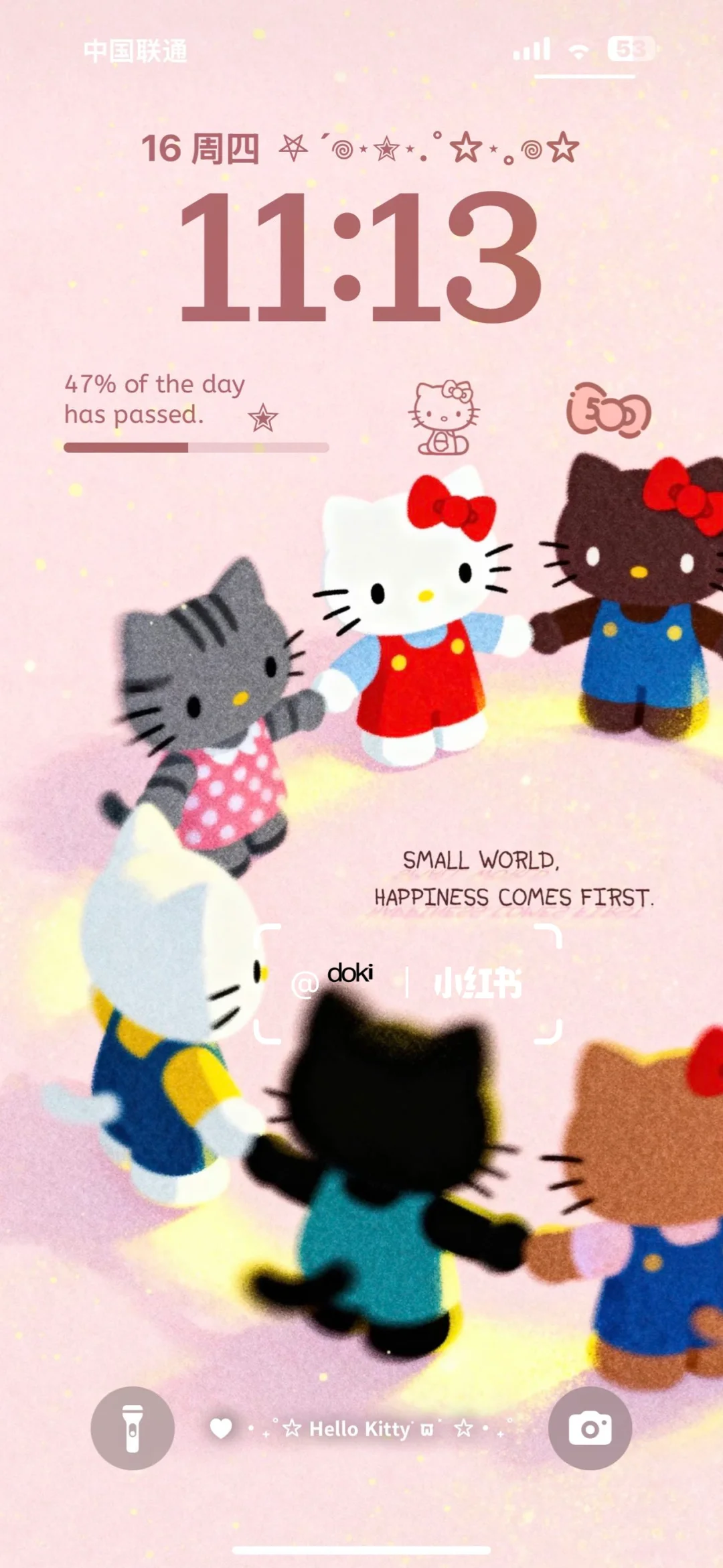 kitty壁纸太可爱了! 是我喜欢的