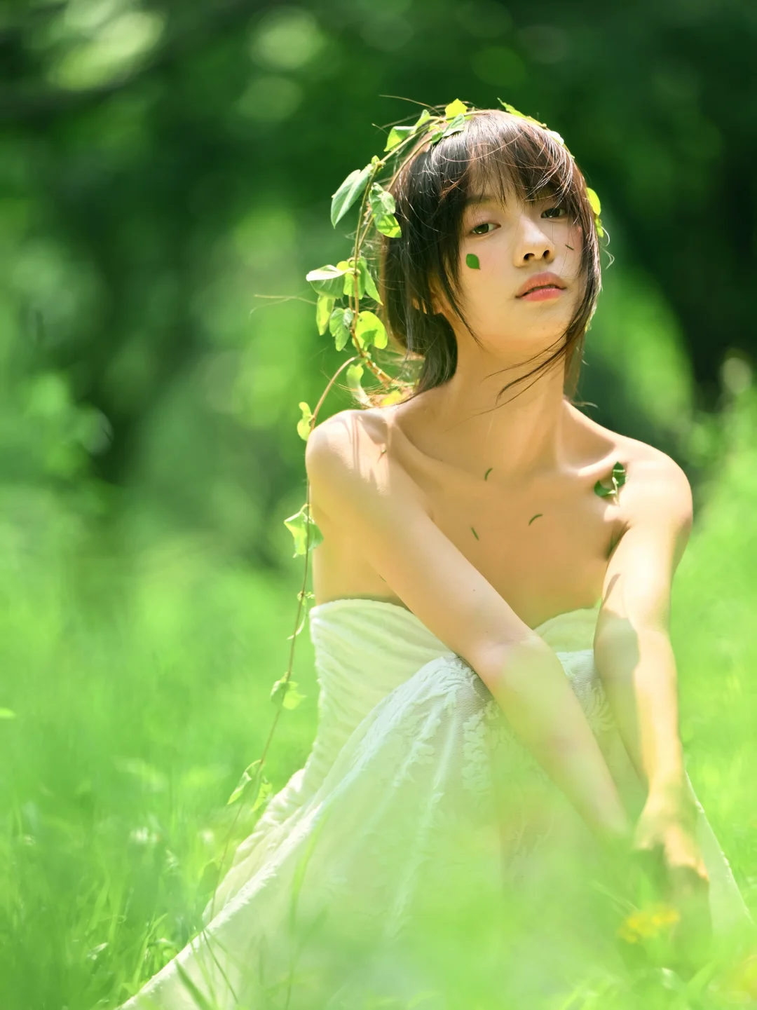 树的脉络蔓延进我🌿