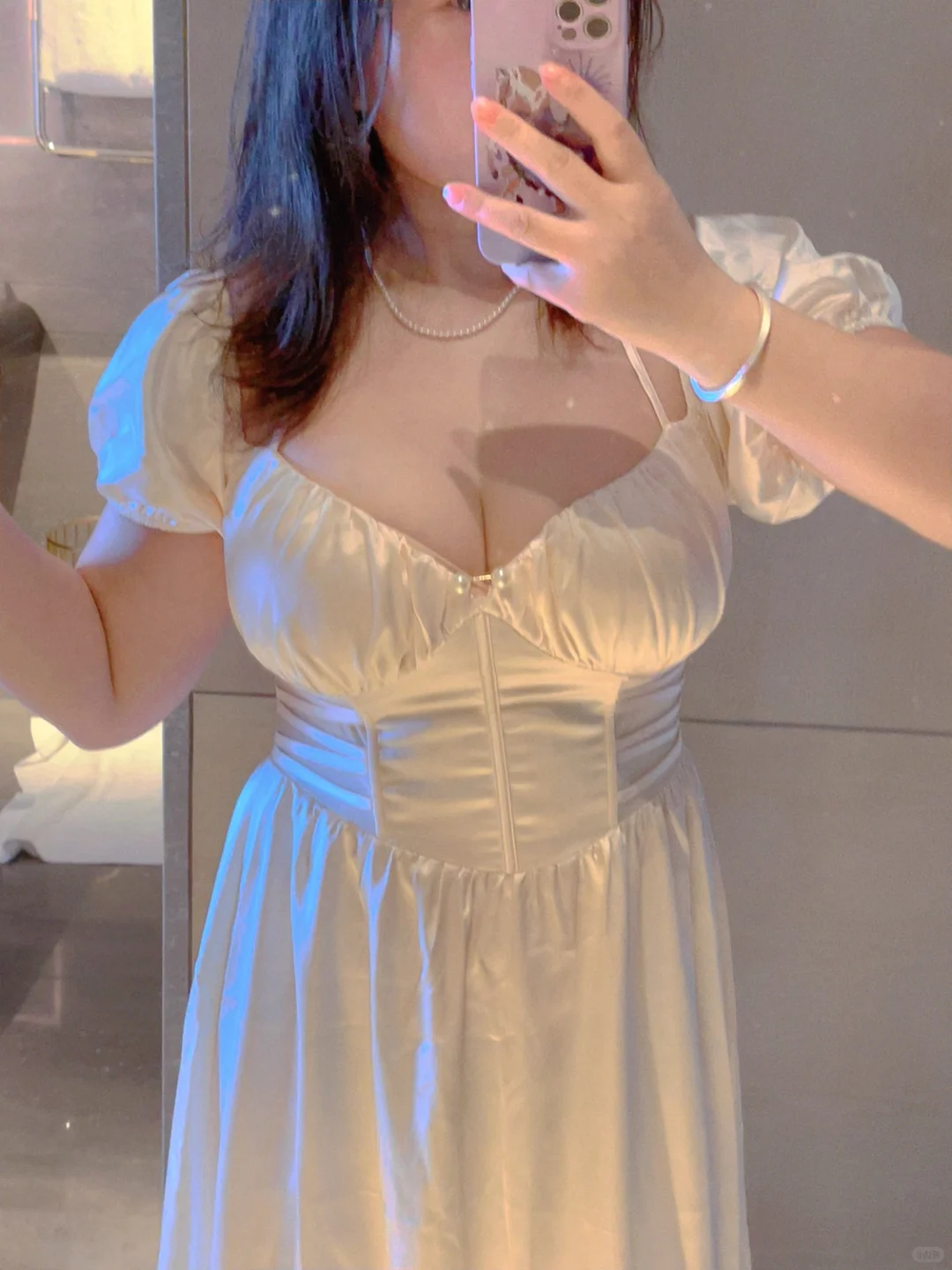 70G出游OOTD|微胖复古油画裙!
