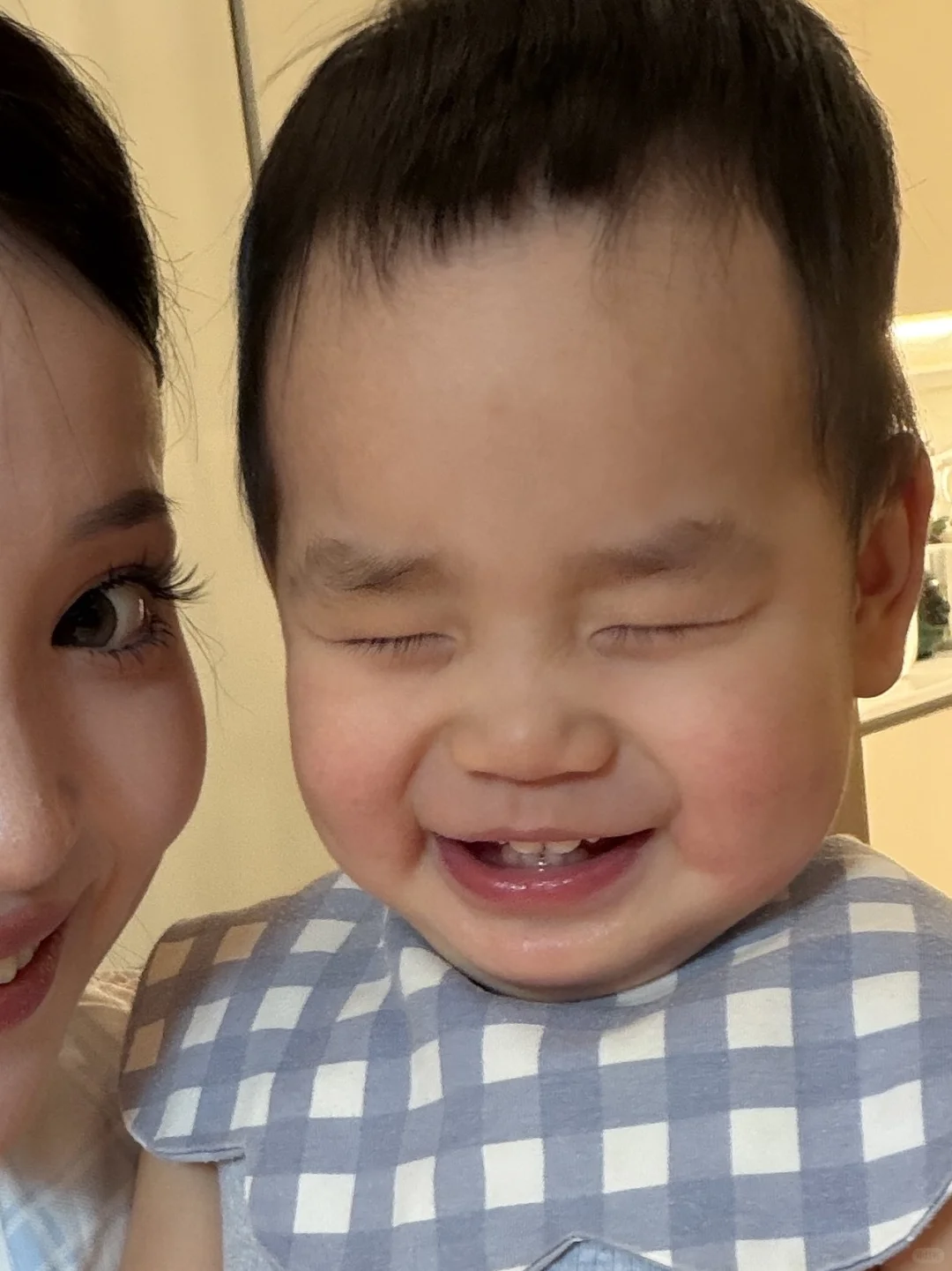 菠老板头发让爹剪cī了😑