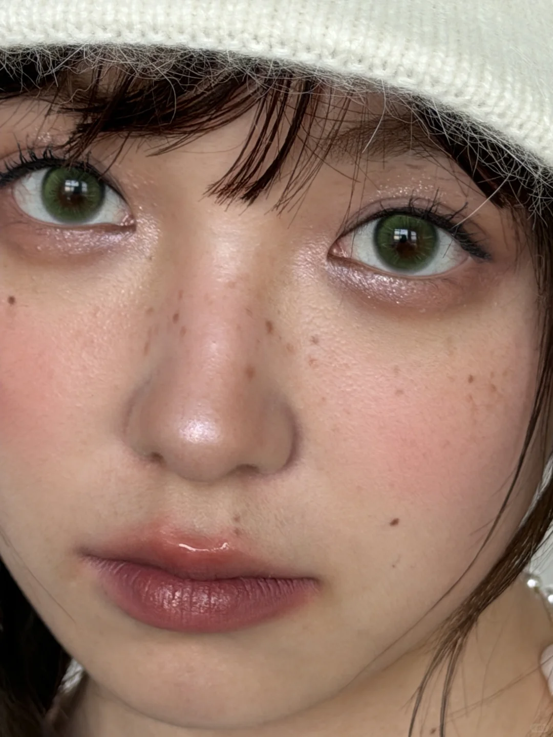 纯欲风白桃汽水雀斑妆|圆脸宝宝天菜妆