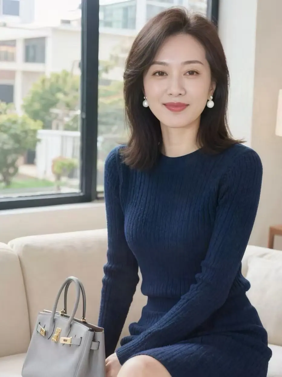 45岁，岁月馈赠带来的女人味