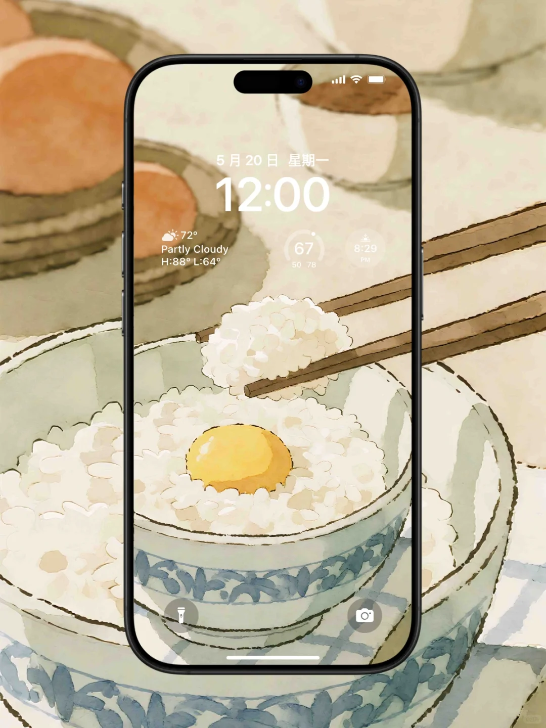 一碗米饭的故事|治愈系壁纸