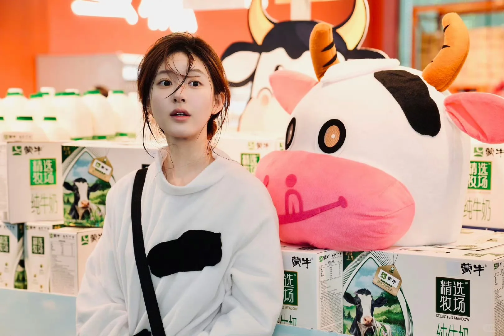 肉丝也太美了 随便一张都能用来当头像