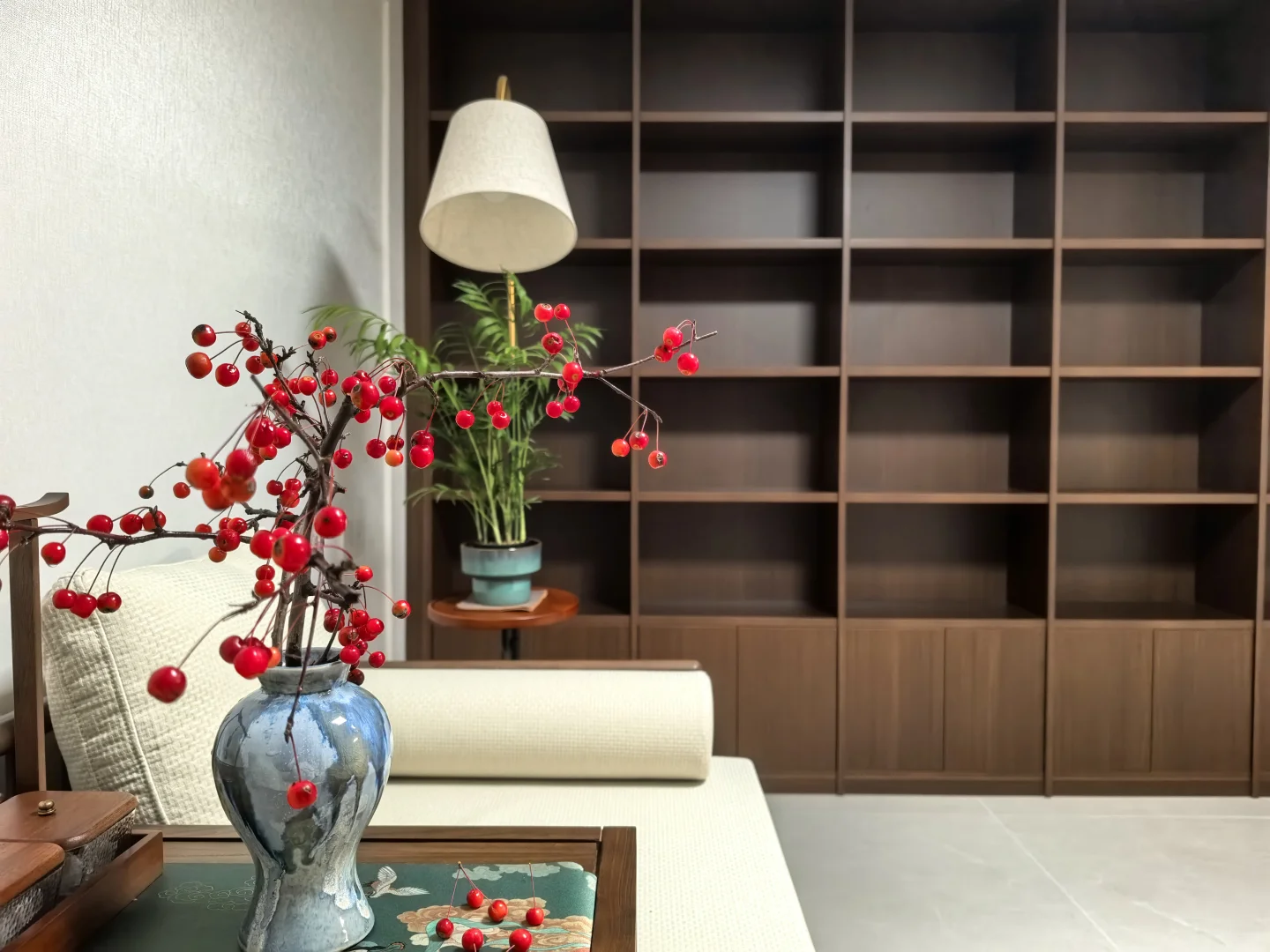 北方的秋天,两枝“山丁子”带来的愉悦~