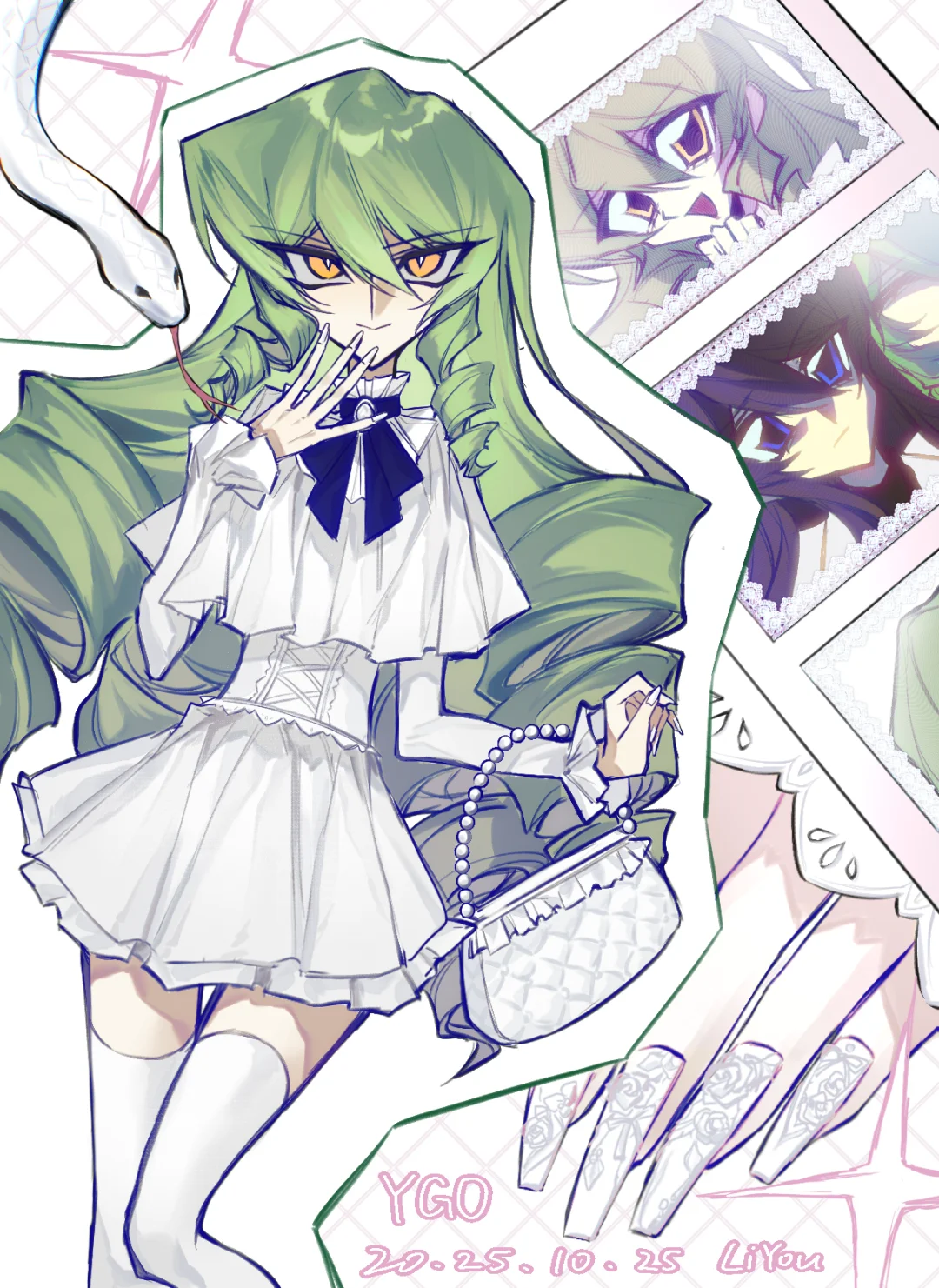 这两个美少女到底在原作第几页。