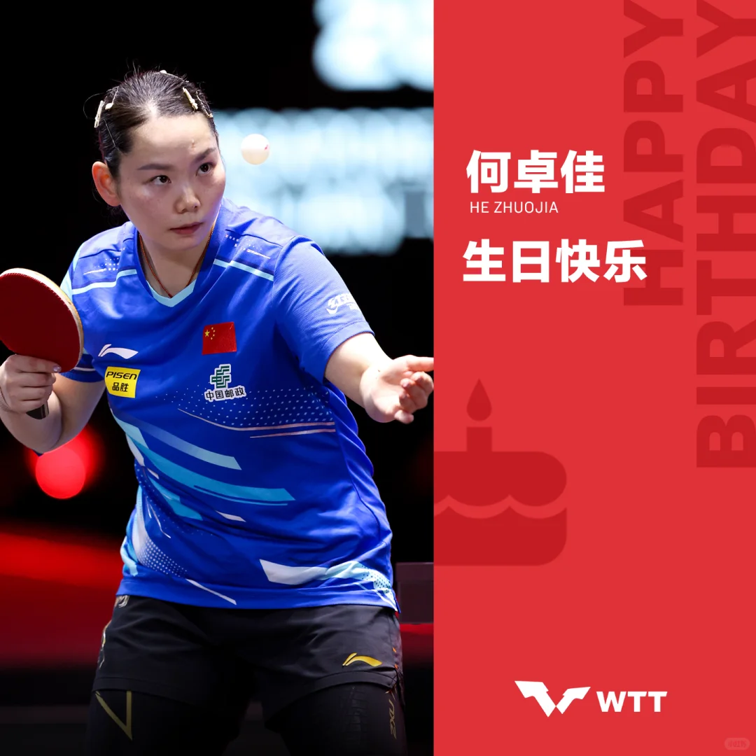 ㊗️何卓佳生日快乐🎂