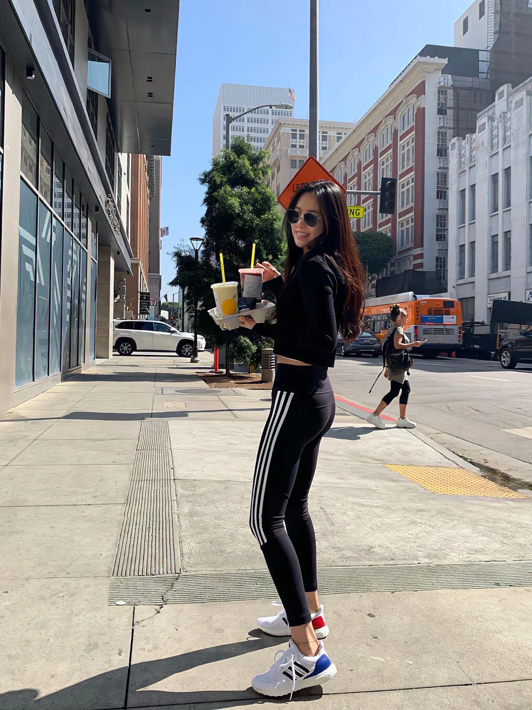 孙娜恩健身穿搭|漂亮gym fit就是健身的动力