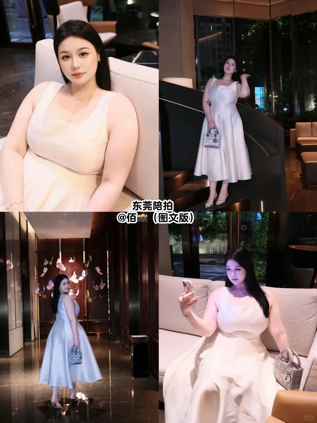 东莞陪拍|190斤肉肉女孩 照样温婉动人