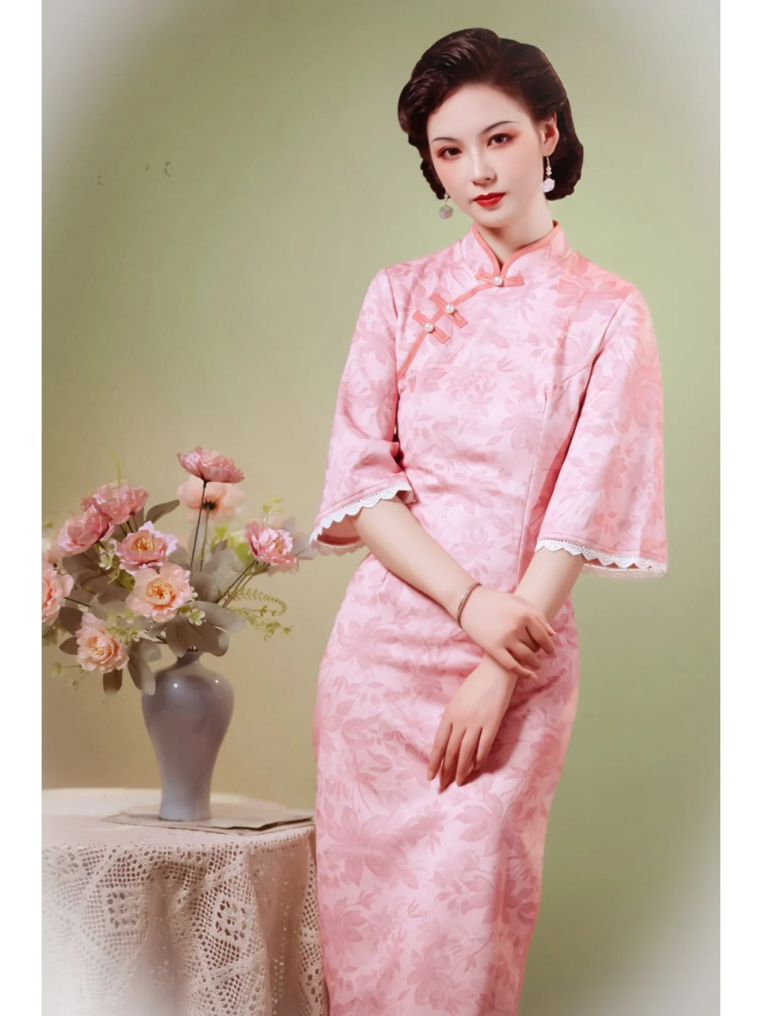 是月份牌 同款 画报女郎呀