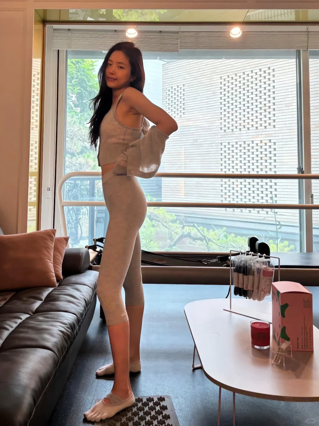 孙娜恩健身穿搭|漂亮gym fit就是健身的动力