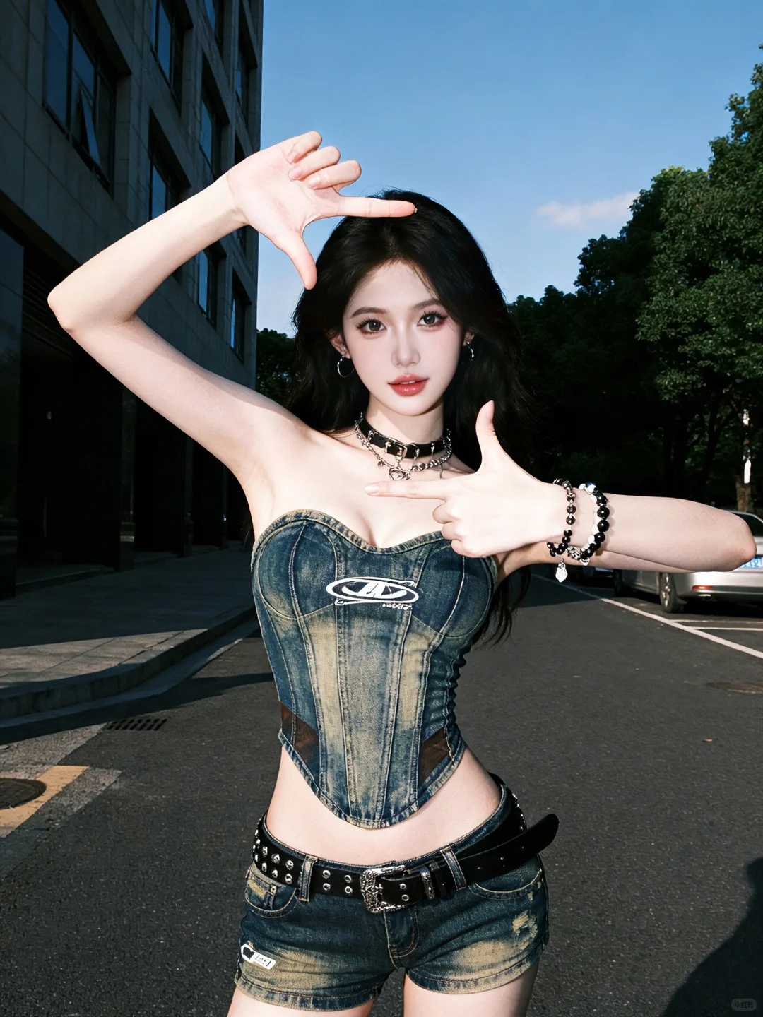 不管是颜值还是身材我都顶不住