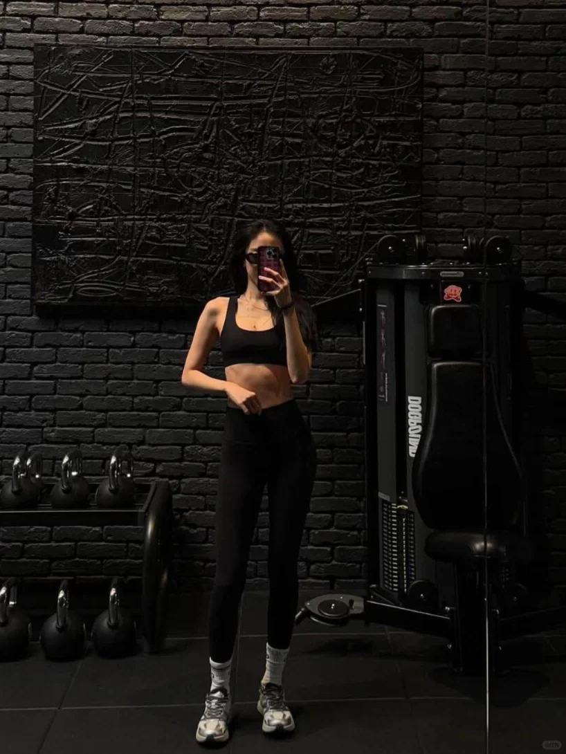 孙娜恩健身穿搭|漂亮gym fit就是健身的动力