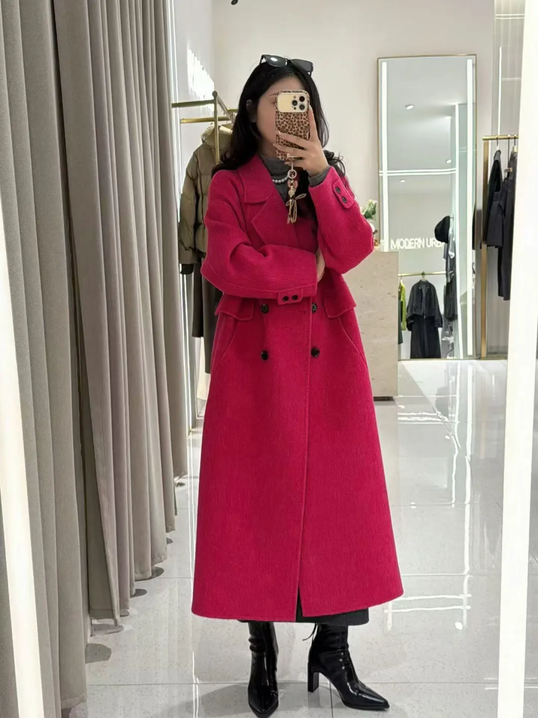 婉甸25、红色大衣、优雅气质通勤穿搭#婉甸