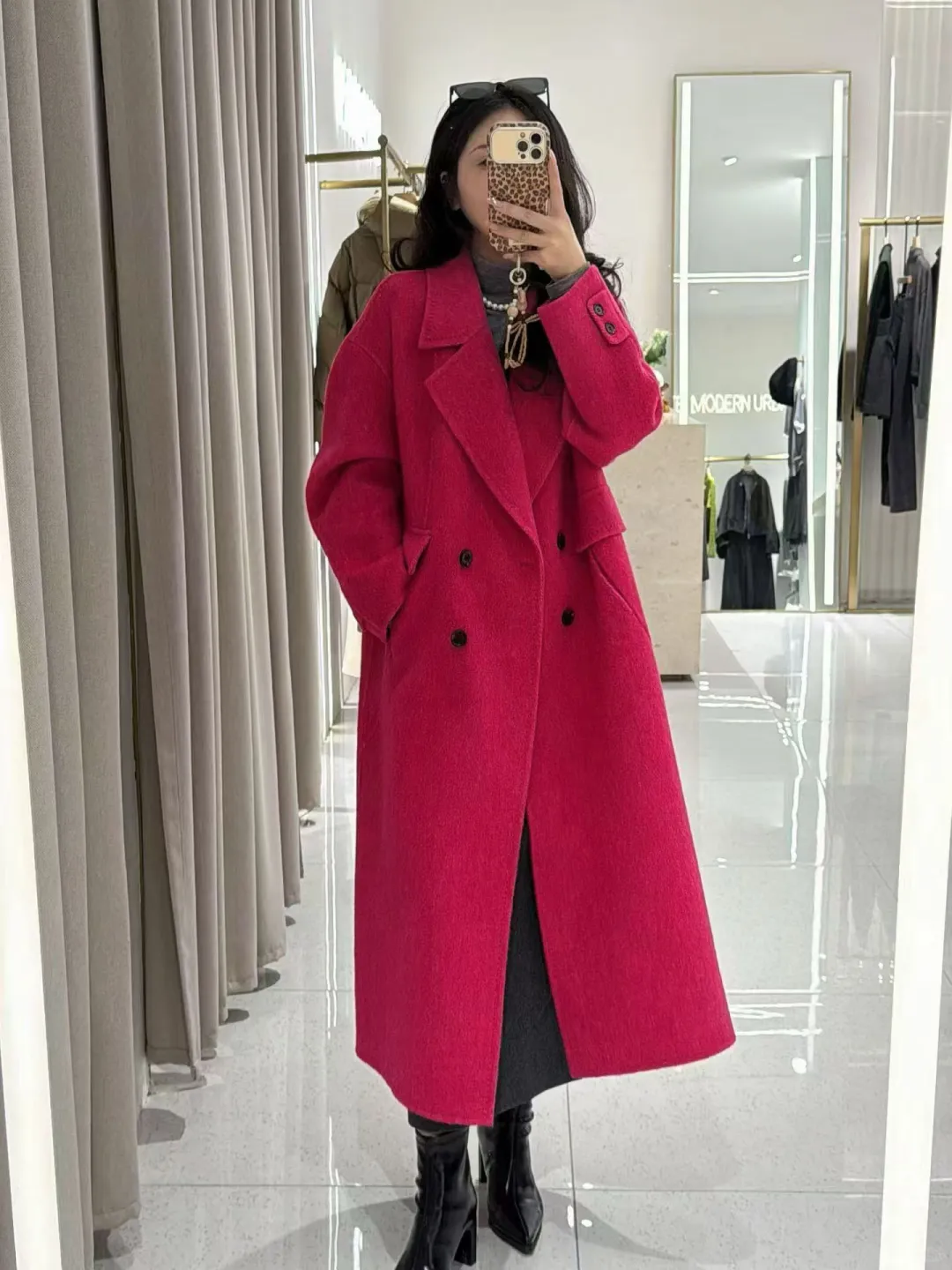 婉甸25、红色大衣、优雅气质通勤穿搭#婉甸