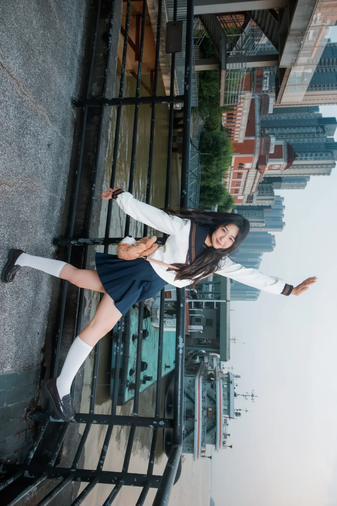 全屏JK制服写真&民国电厂遗址公园