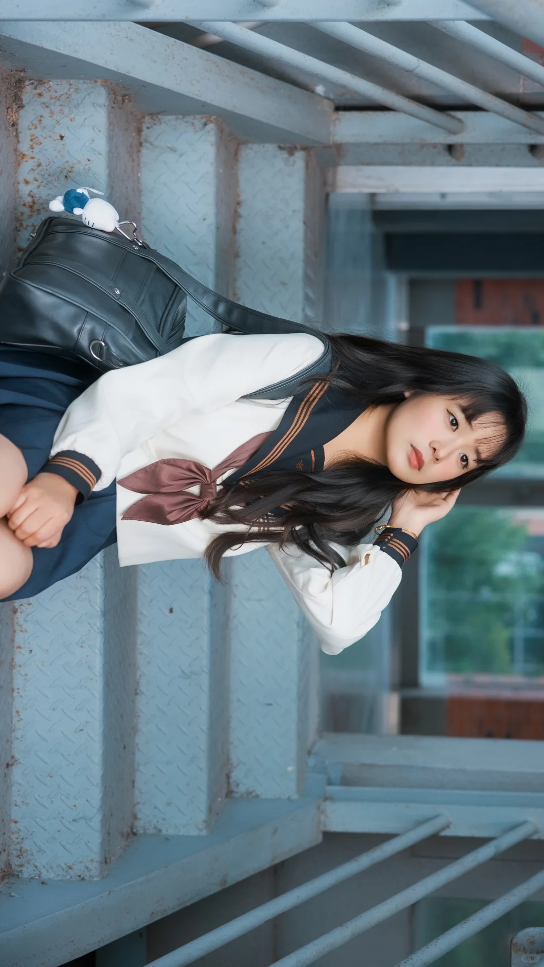 全屏JK制服写真&民国电厂遗址公园