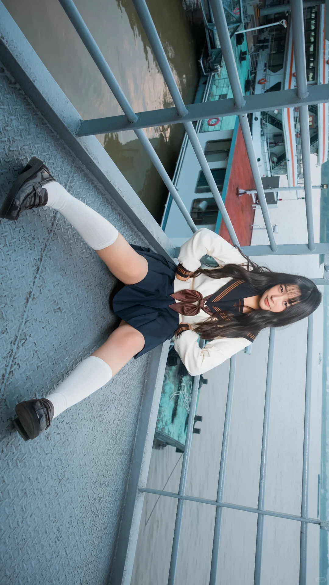 全屏JK制服写真&民国电厂遗址公园