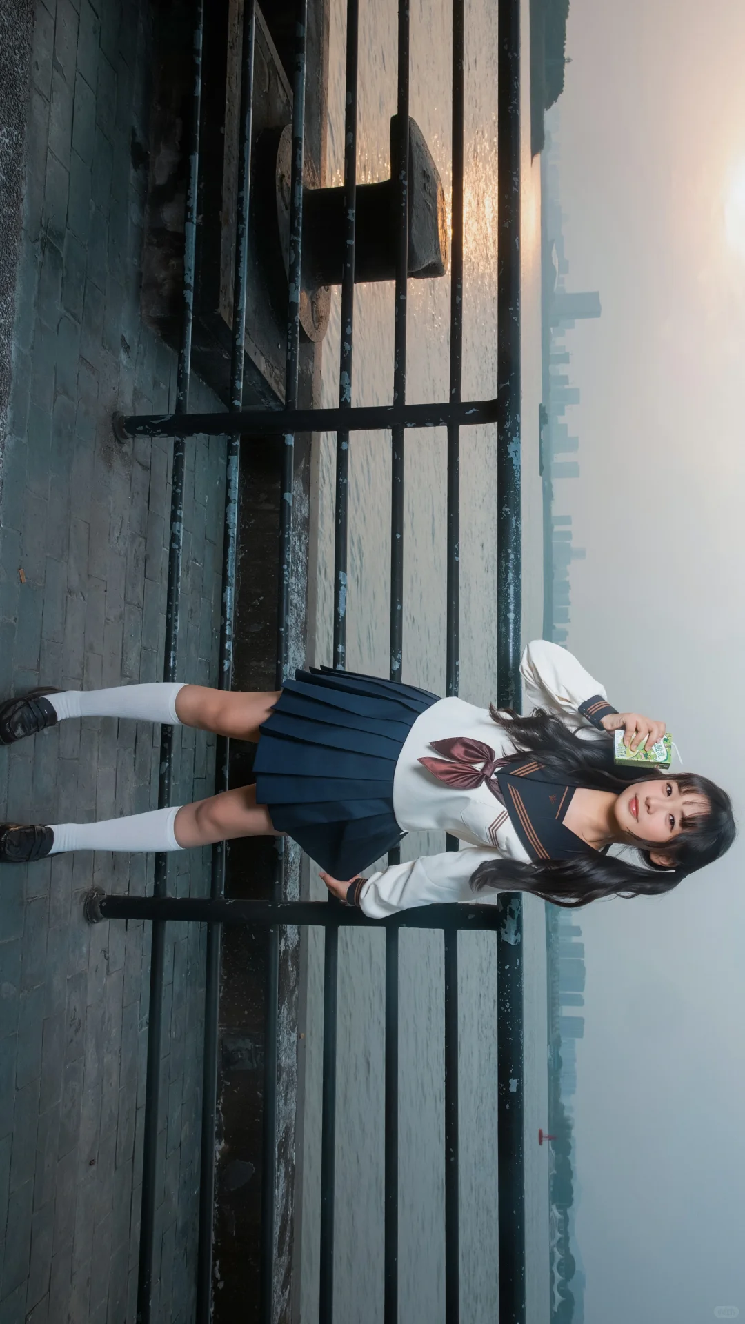 全屏JK制服写真&民国电厂遗址公园