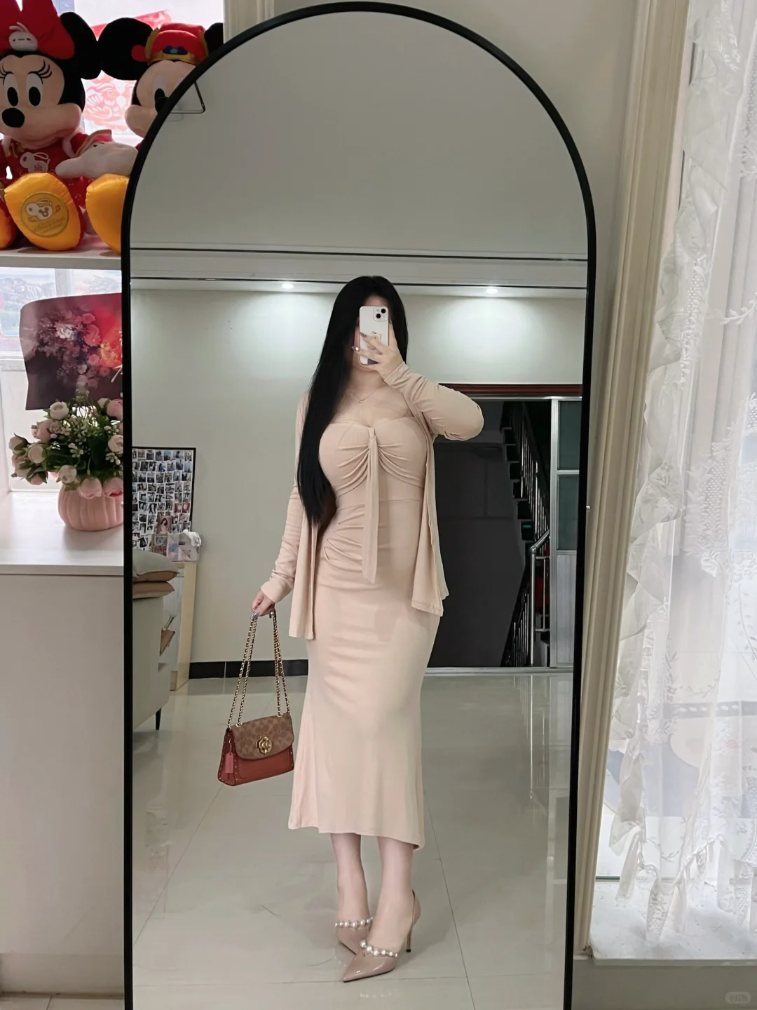 165 130斤|微胖穿这件有种珠圆玉润的感觉!!