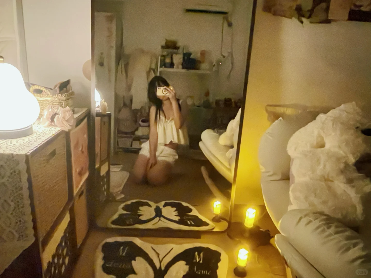 喜欢夜晚房间昏暗的氛围