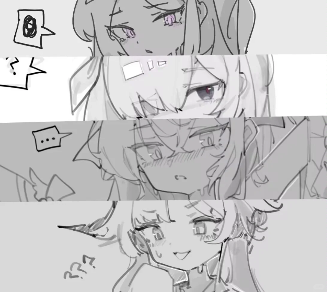 加班摸了四张涩图🤤