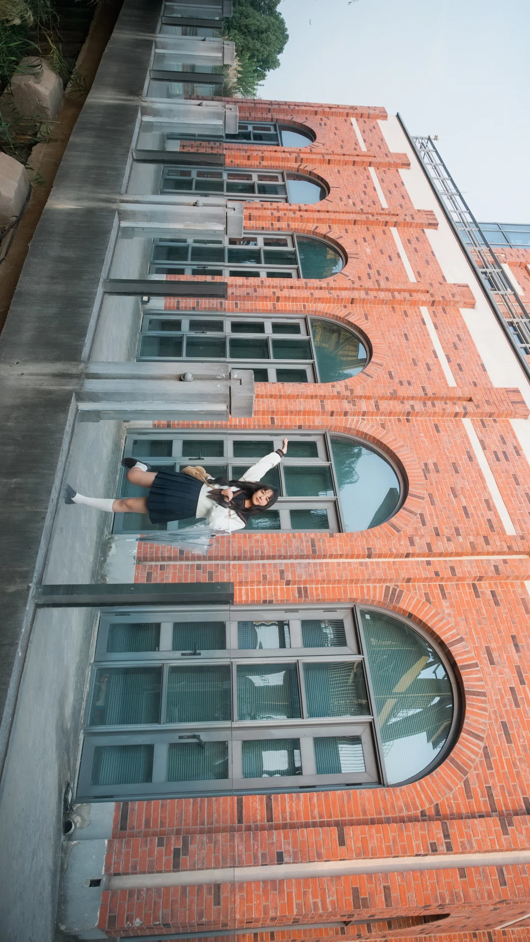 全屏JK制服写真&民国电厂遗址公园