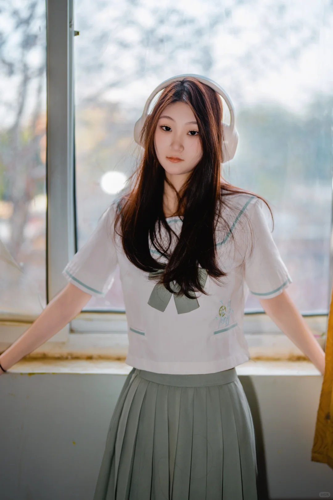 午后 阳光 教室 少女