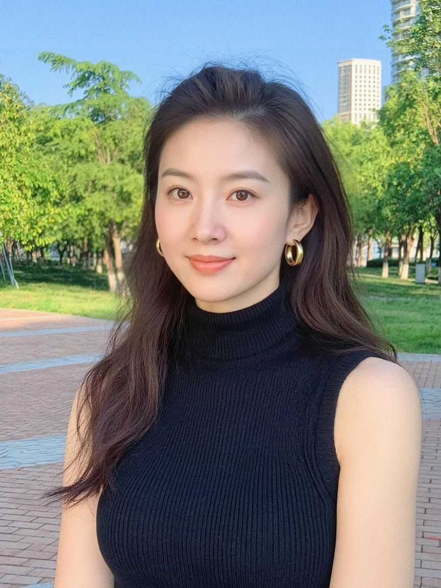 42岁小阿姨，这个气质还可以不