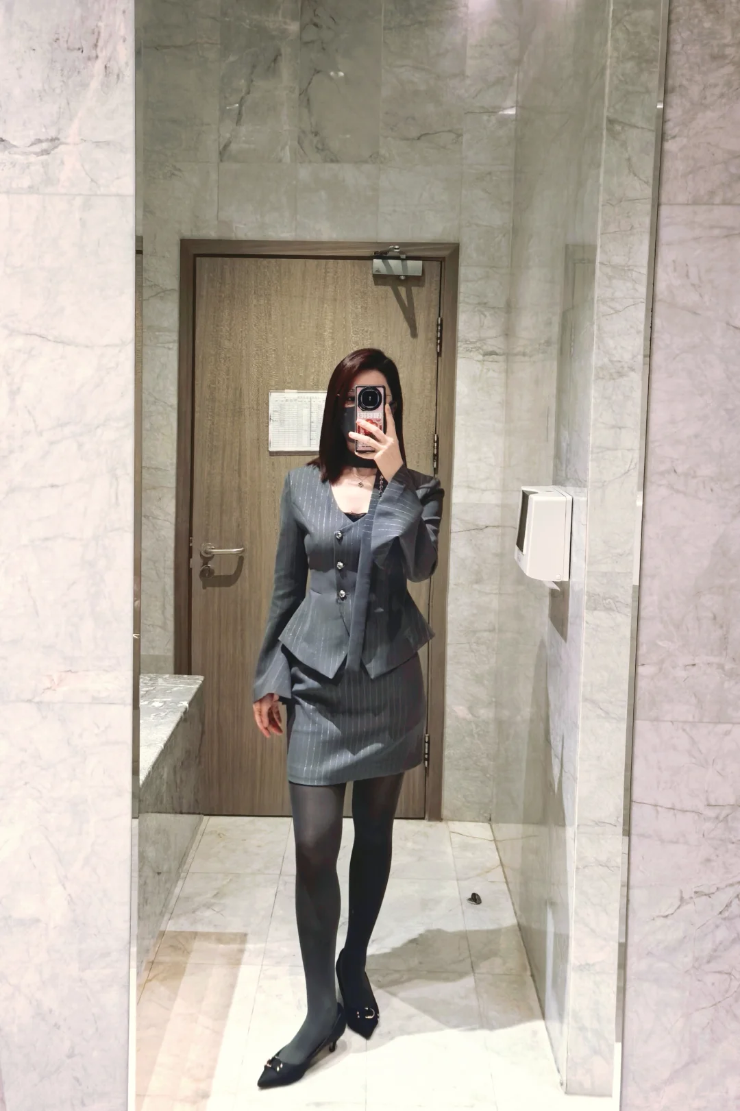 职场丽人一周穿搭🤍灰色系智性御姐范儿