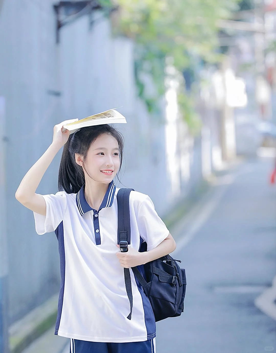 🍃谁的青春里没有这样的校服马尾女生呀