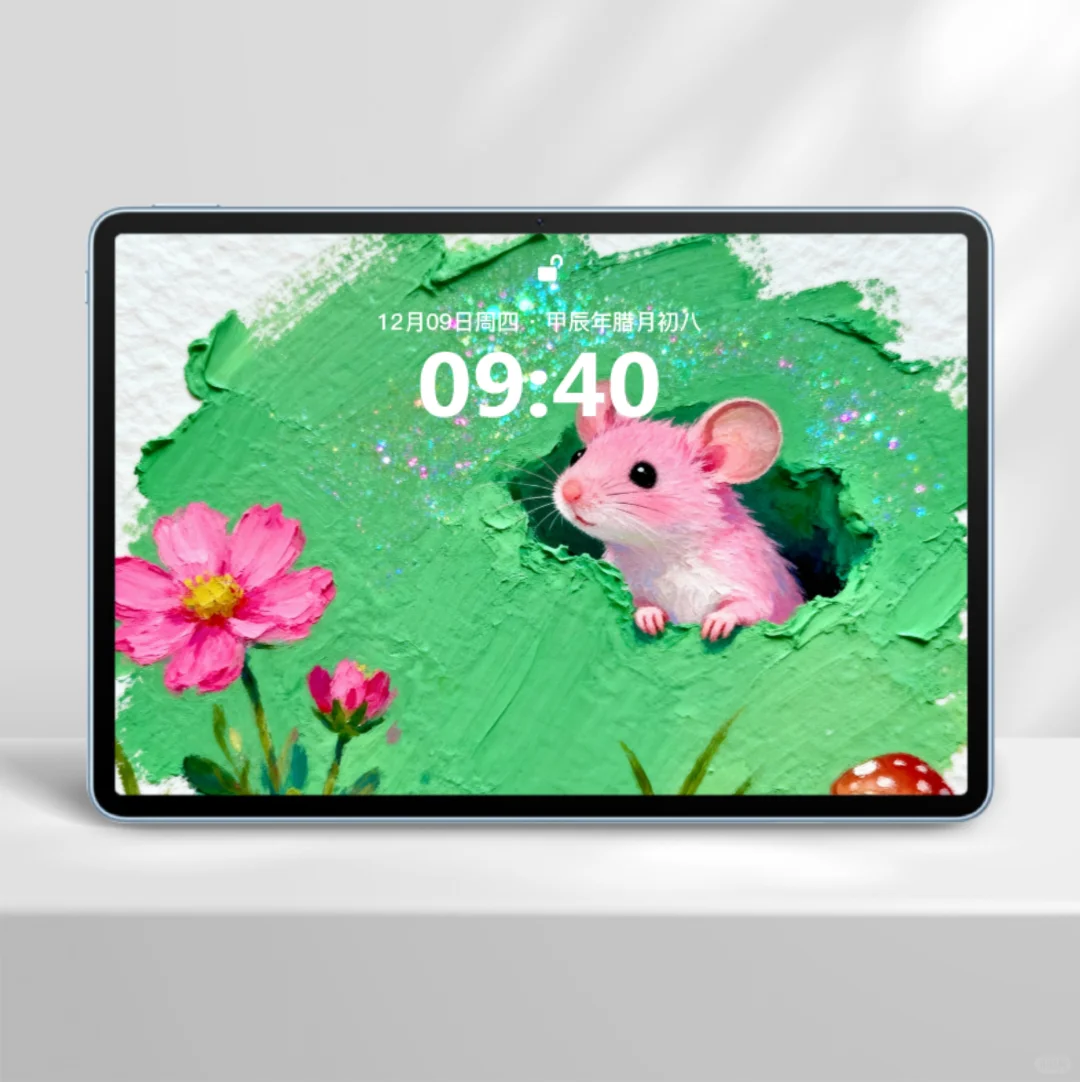 C55|小松鼠平板锁屏壁纸