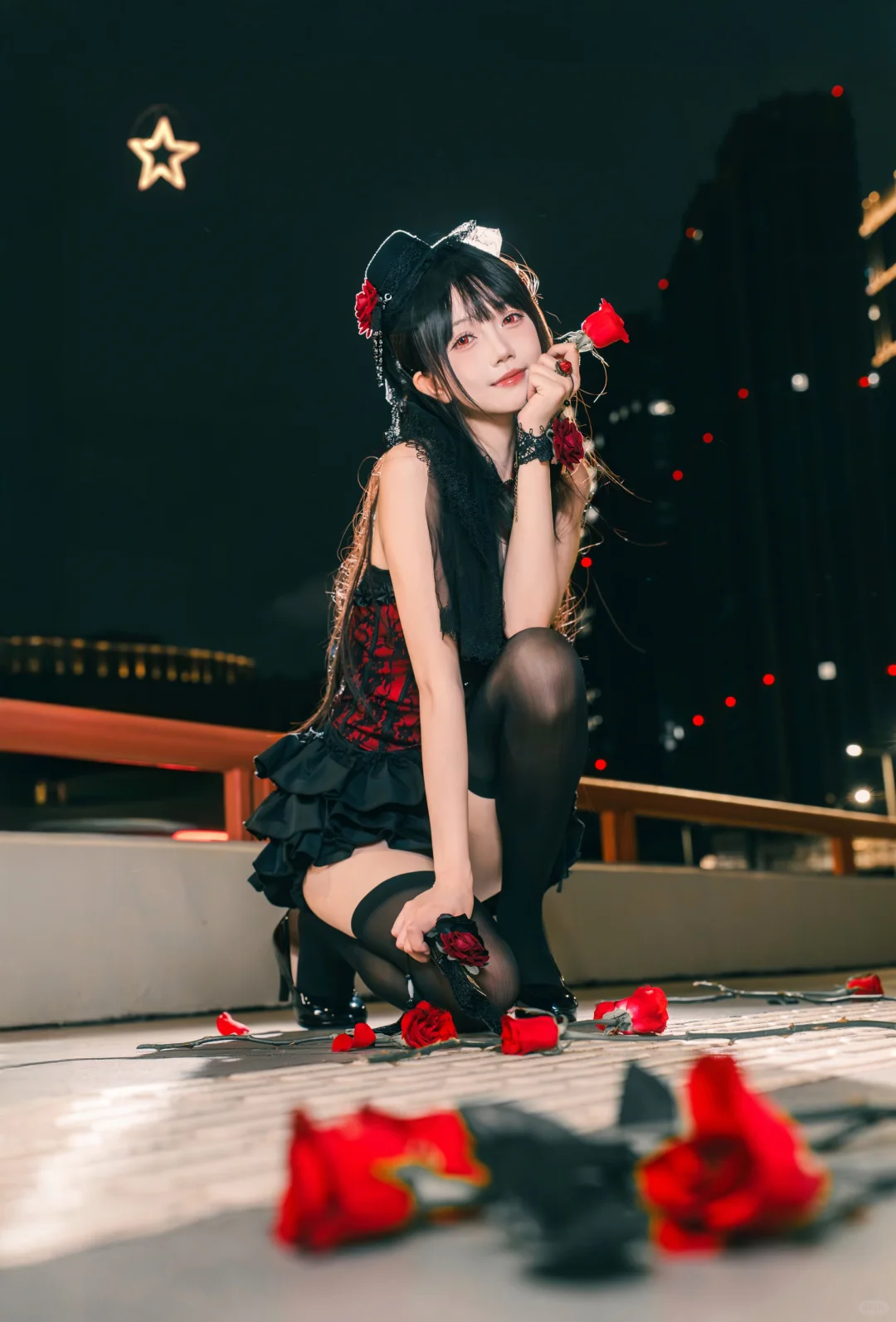 哥特Lolita X 夜玫瑰