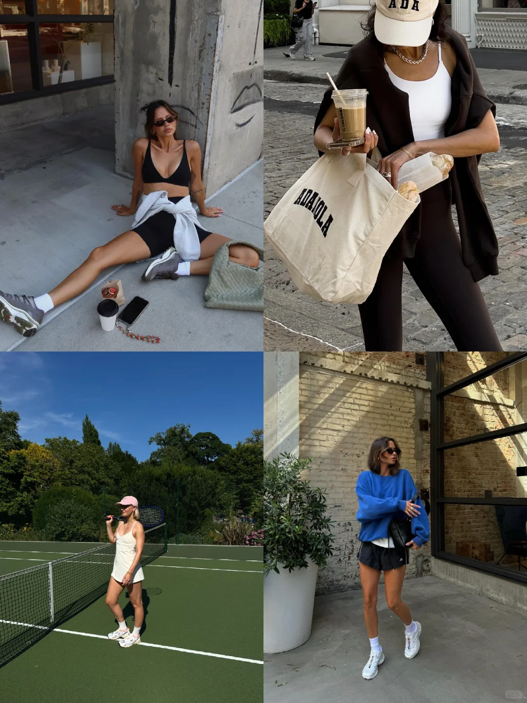 ins博主穿搭|sport chic 运动时间到