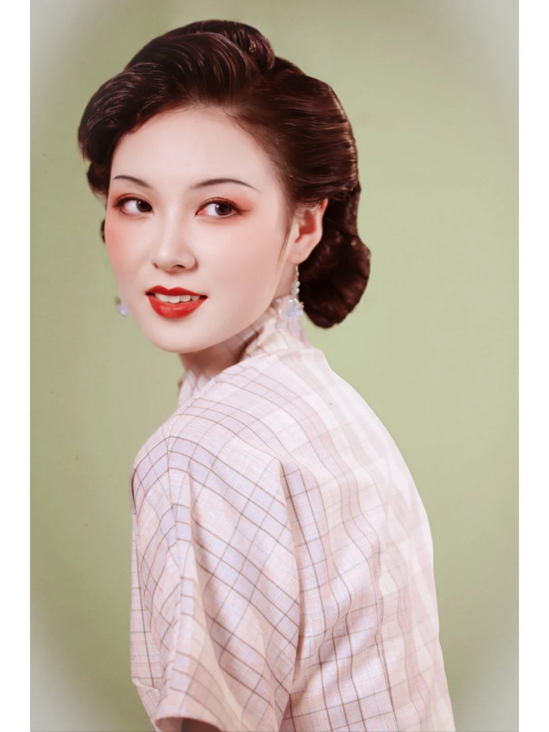 是月份牌 同款 画报女郎呀