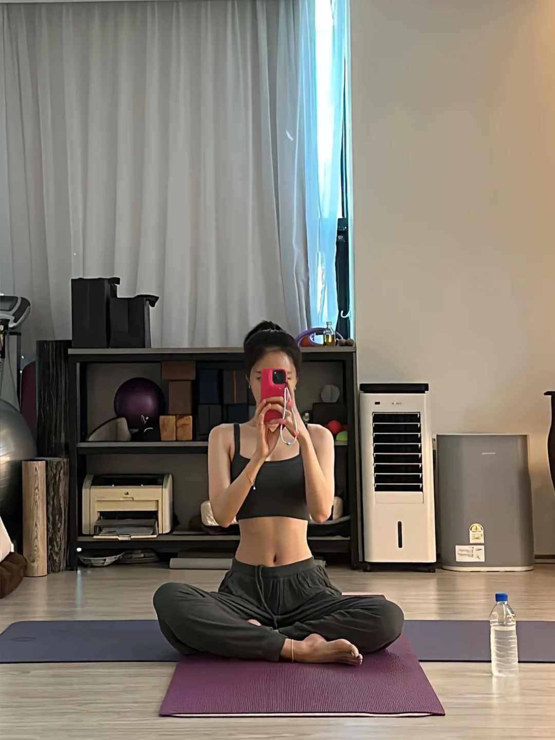 孙娜恩健身穿搭|漂亮gym fit就是健身的动力
