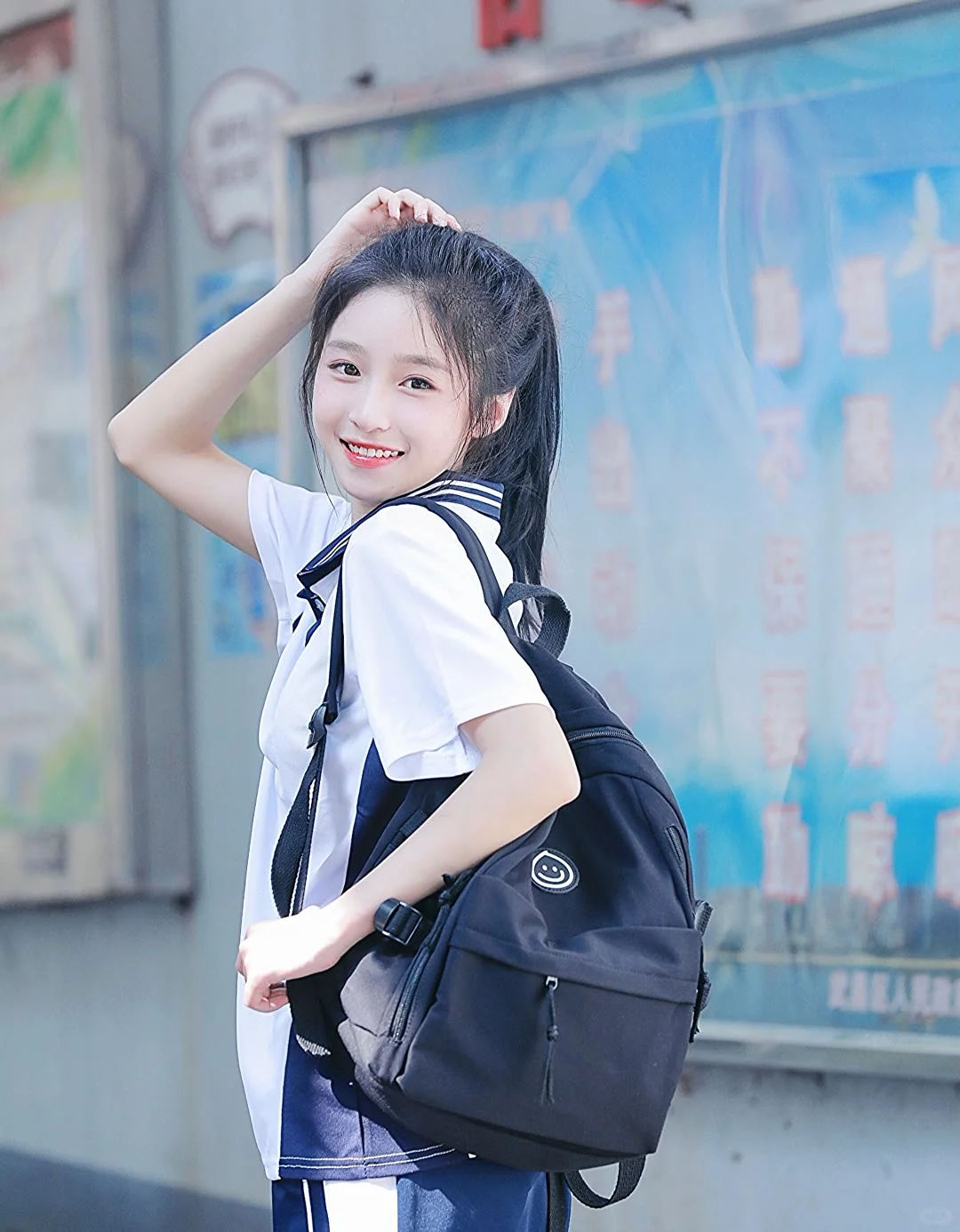 🍃谁的青春里没有这样的校服马尾女生呀