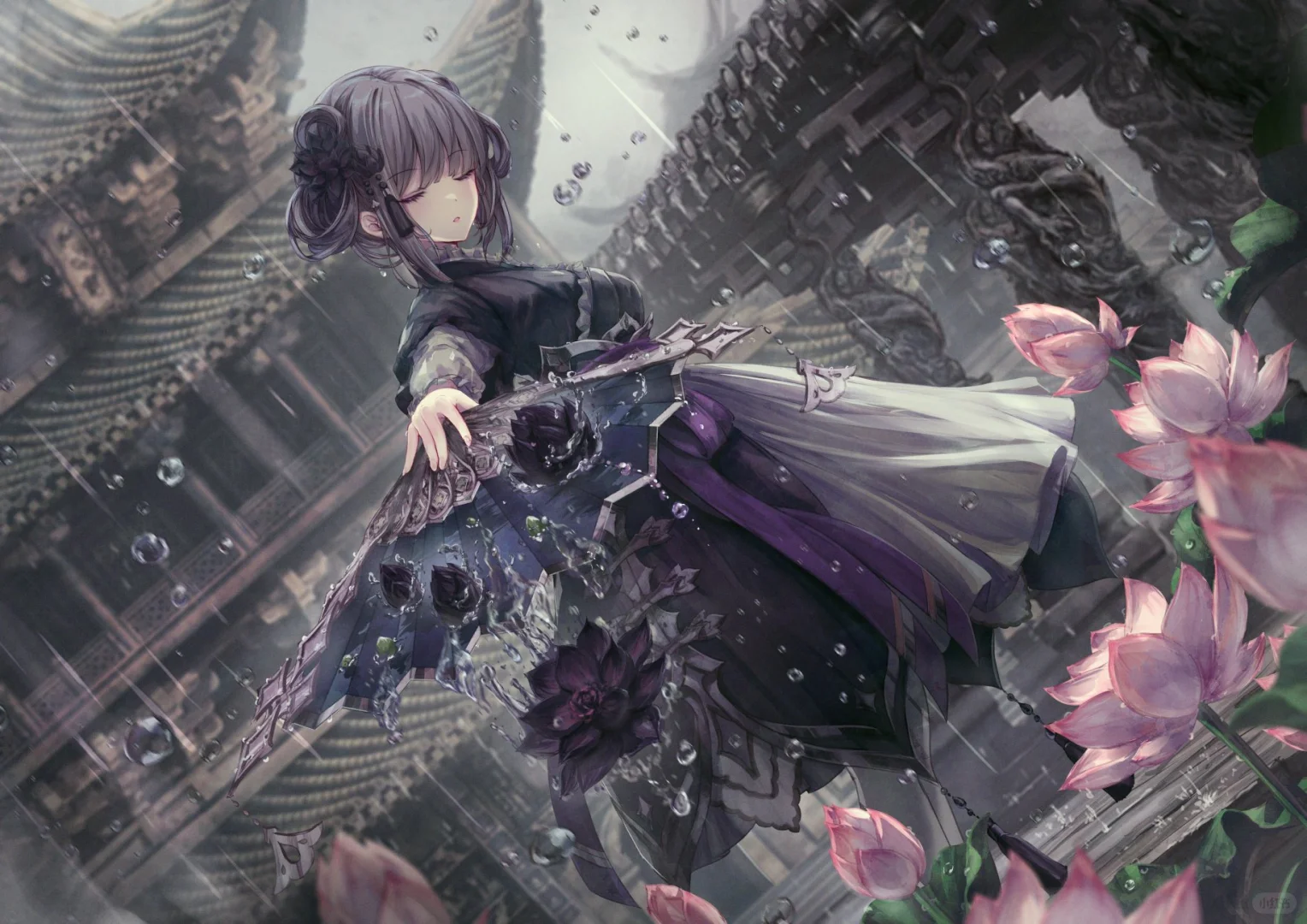 欣赏绝佳细腻的中世纪少女~