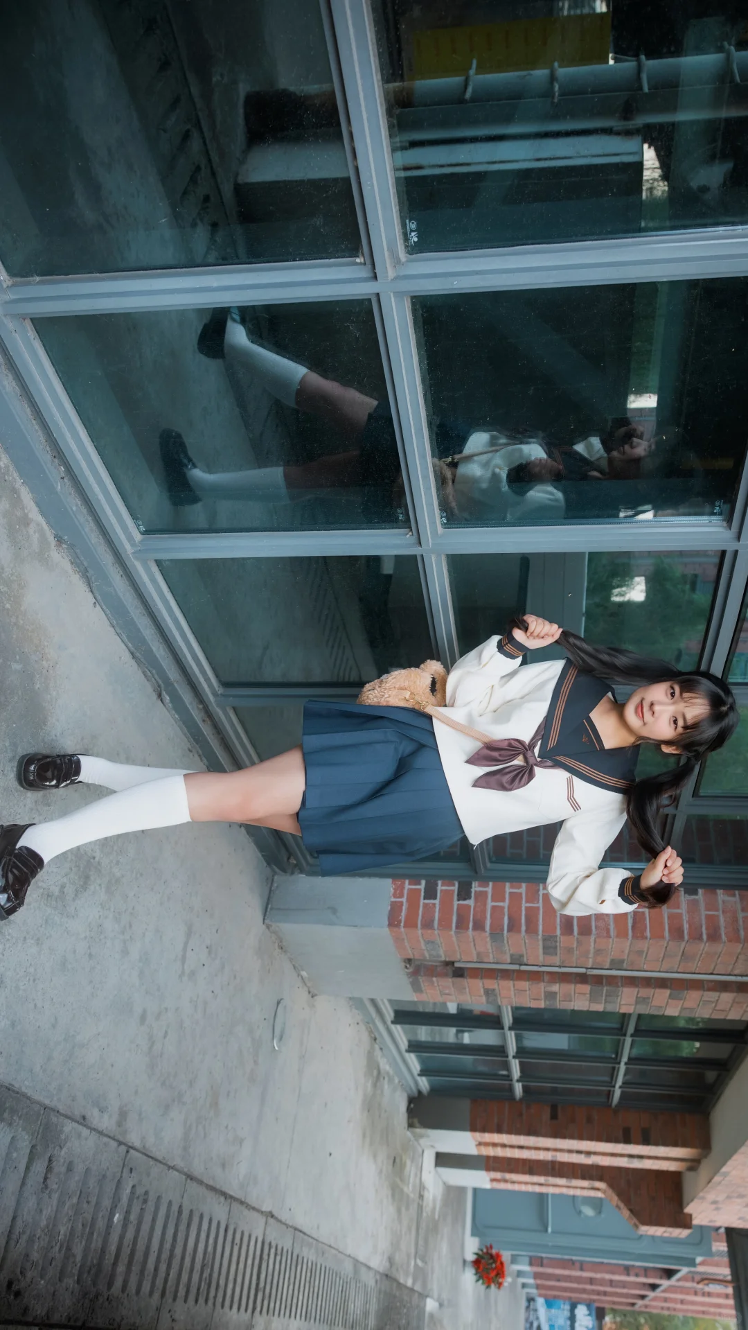 全屏JK制服写真&民国电厂遗址公园