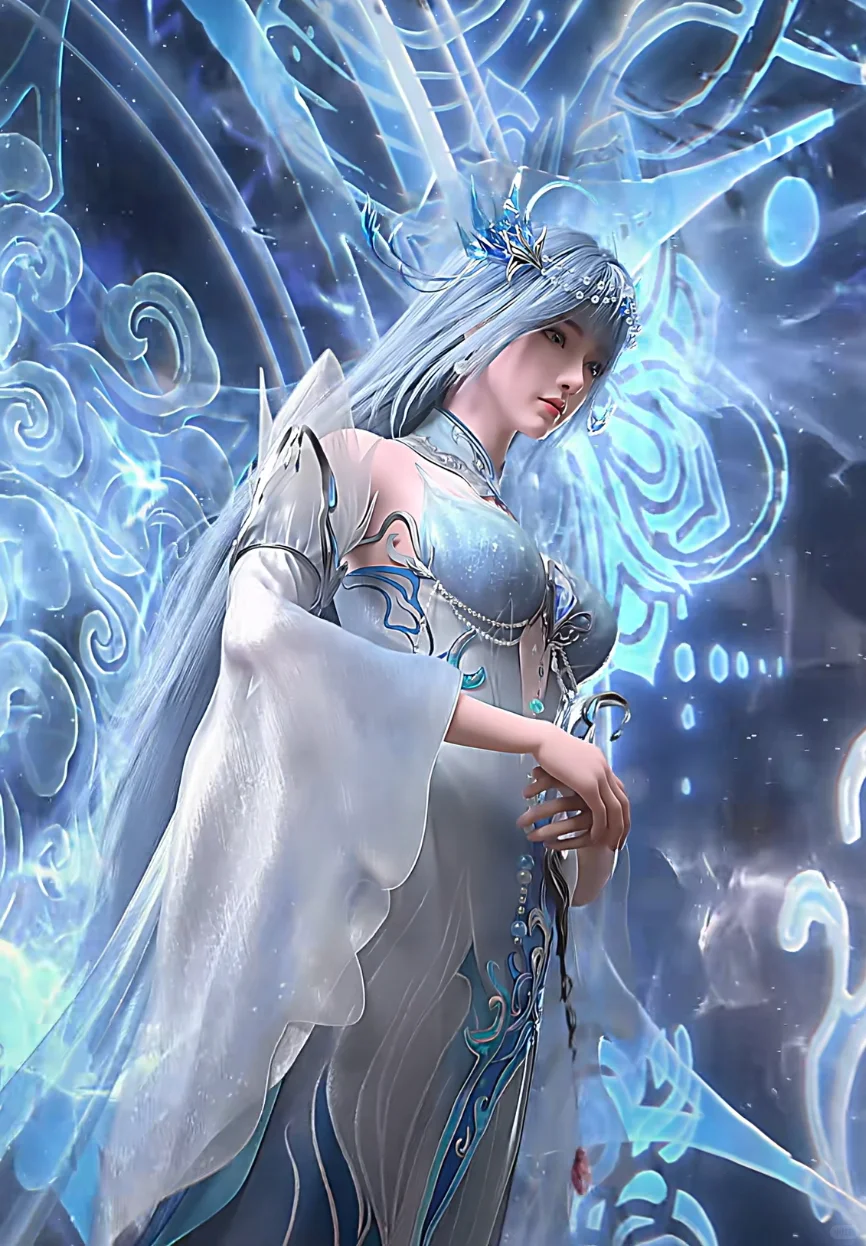 蓝仙的建模真的精致啊～