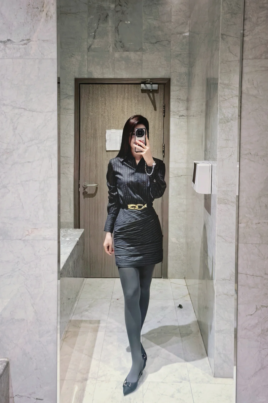 职场丽人一周穿搭🤍灰色系智性御姐范儿