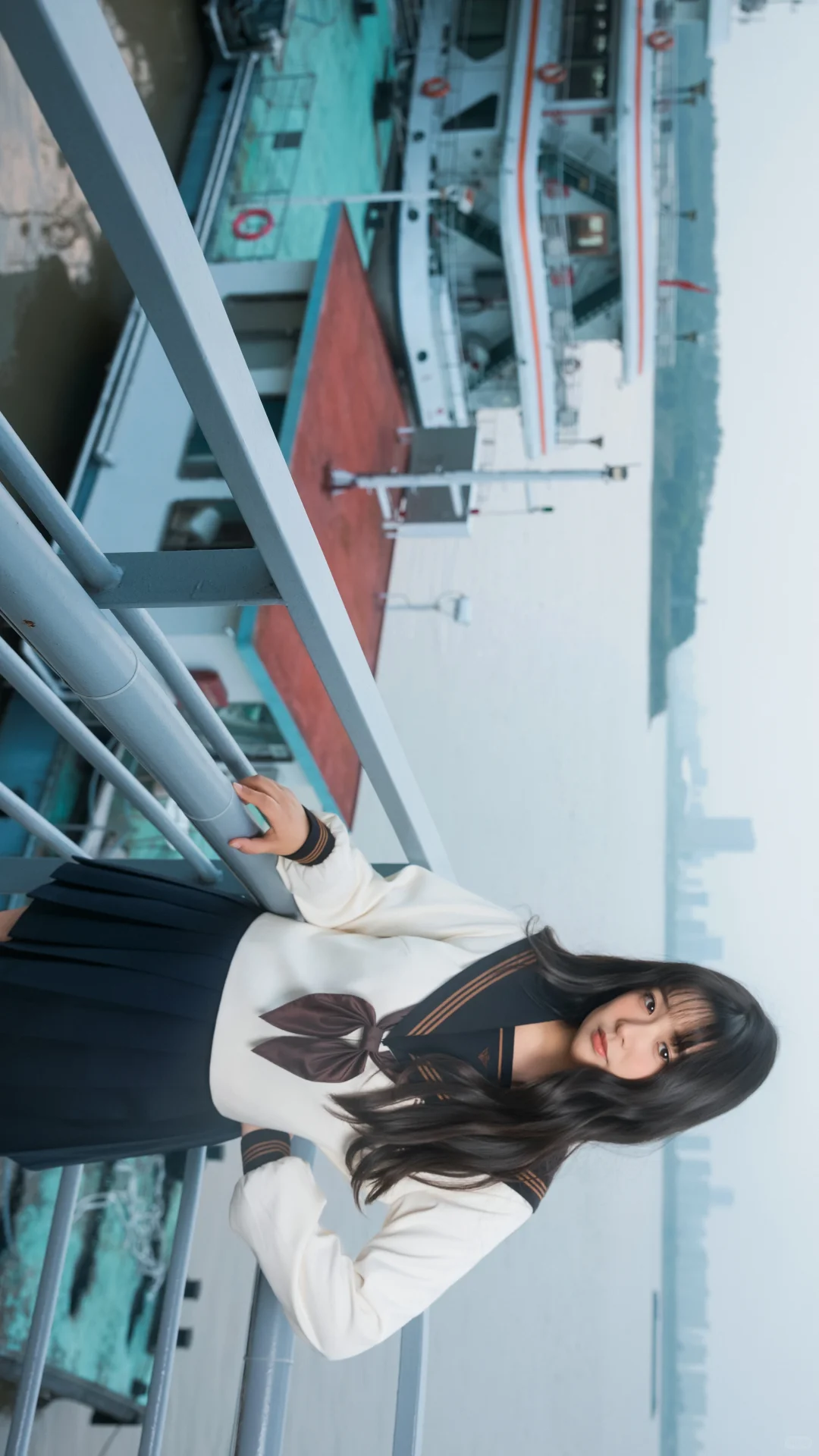 全屏JK制服写真&民国电厂遗址公园