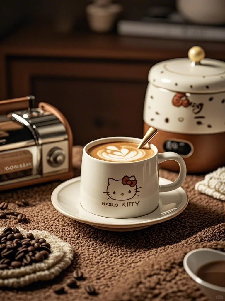 ☕被咖啡融化的一天𓂃𓈒𓏸 | 凯蒂猫壁纸