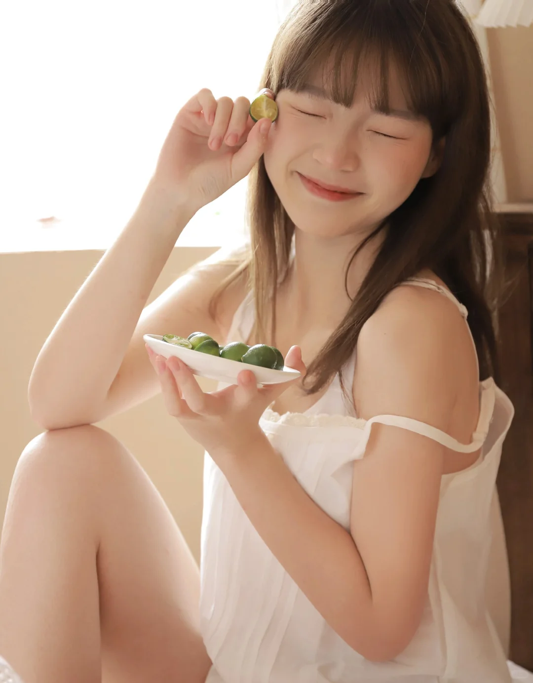 甜甜的果，甜甜的你…..