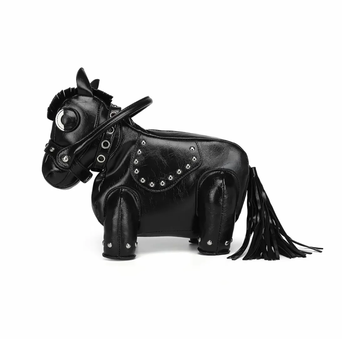 2025新款甜妹酷辣妹风个性创意小马动