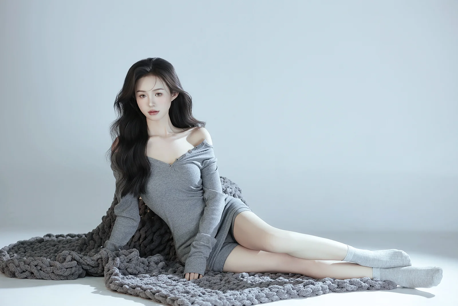 纯欲感拉满✨ 我的极简私房写真太绝了