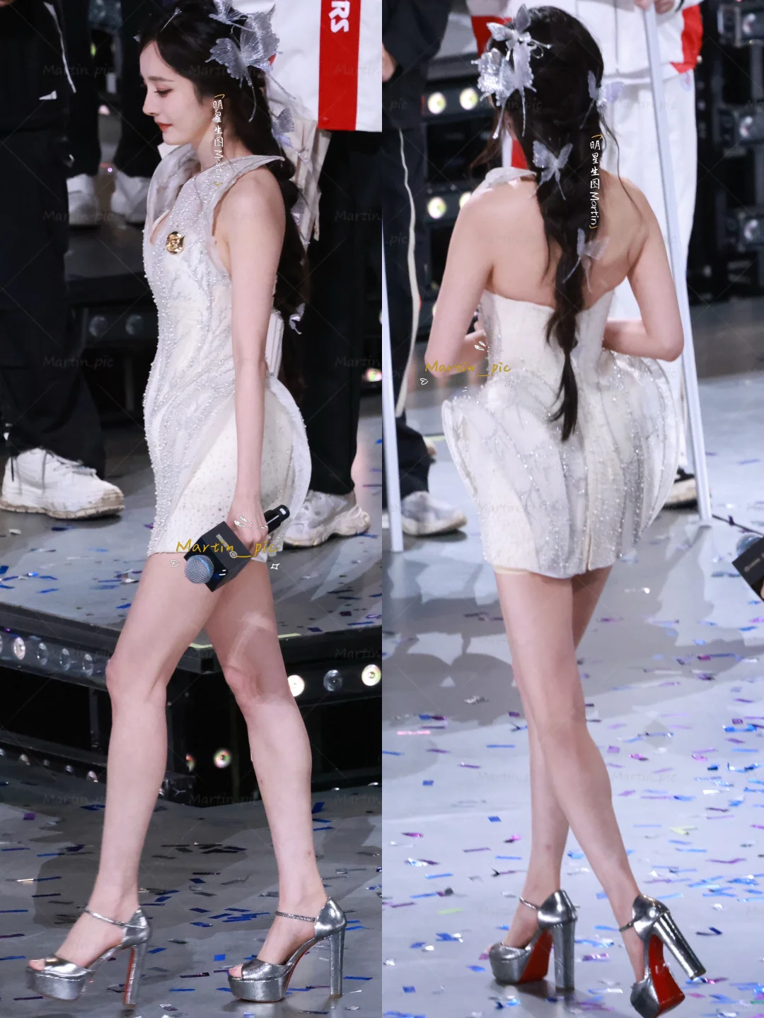 杨幂共创之夜美成啥了 这腿真的内娱无代餐